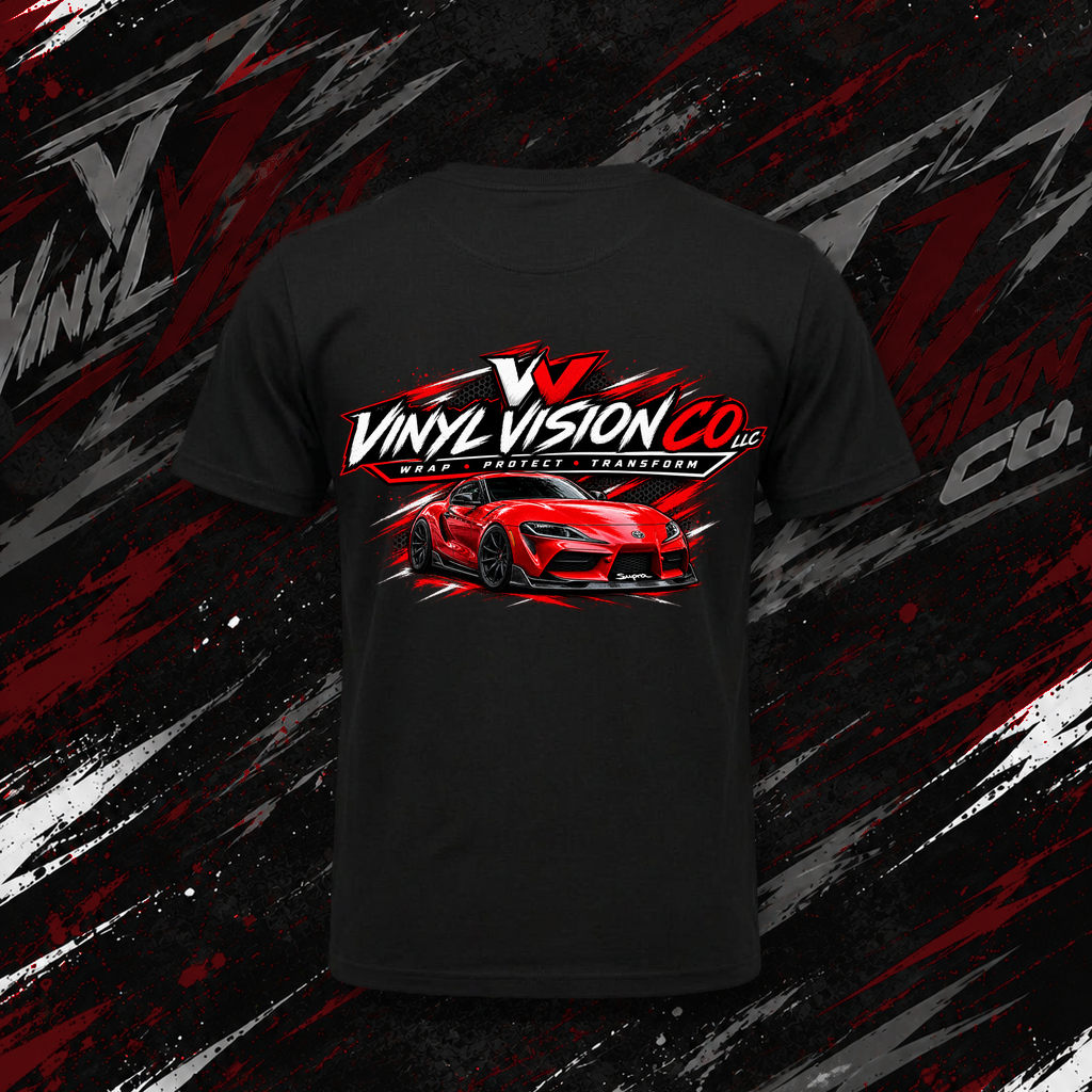 Vinyl Vision Co LLC (Red Toyota Supra)
